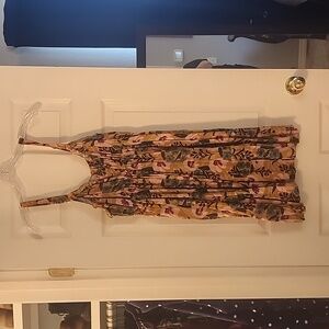 Natural Life Mini Dress Tropical Vacation Perfect! XL